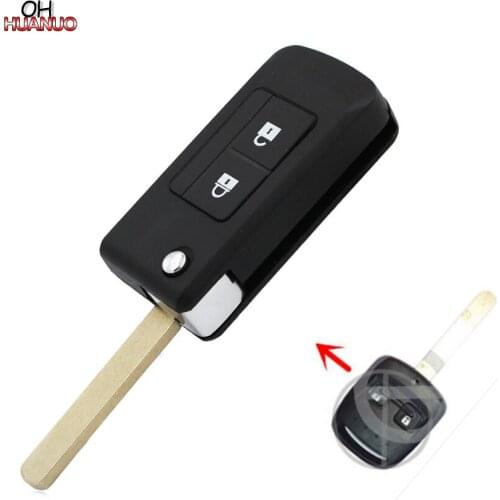 2 Buttons Modified Flip Remote Key Case Fob Shell For Subaru IMPREZA WRX OUTBACK FORESTER LEGACY