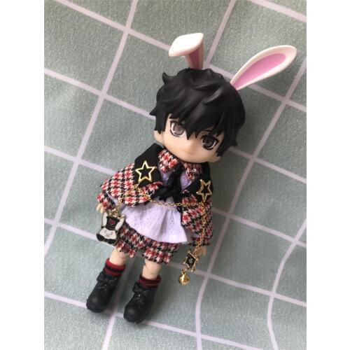 2019 kawaii Rabbit clothe set for Obitsu11 OB11 1/12 doll OB11 Doll gsc molly available for cu-poche OB11 accessories doll