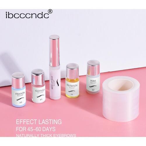 2020 Semi-pernament Brow Lamination Kit Eyebrow Lift Kit Eye Safe Brow Lift Eyebrow Lifting Protable Travel Kit Professional