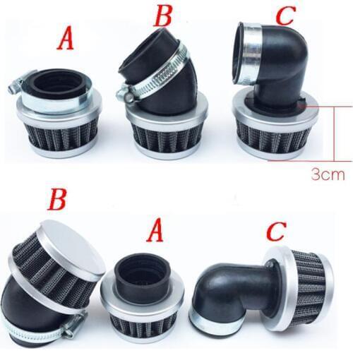 32mm 35mm 38mm 40mm 42mm 48mm 50mm Air Filter Motorcycle ATV Scooter Pit Bike Air Cleaner Intake Filter for Honda yamaha suzuki