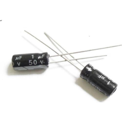 50pcs 50V 1UF 4*7mm 1UF 50V 4*7