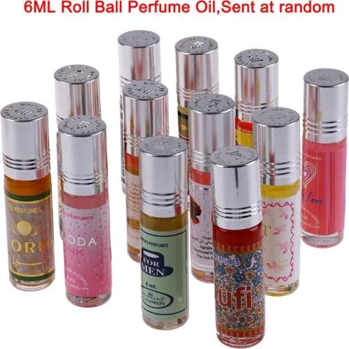 6ML 【Random shipments】 Women Roll On Perfume Body Spray Flirt Perfume Attract Scented Long Lasting Perfume Fragrance Deodorant