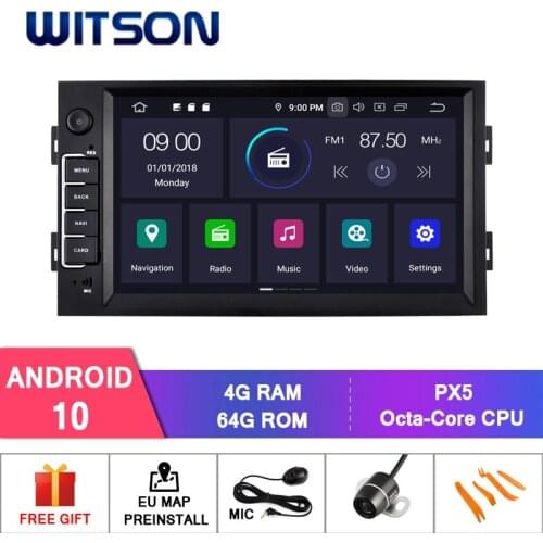 WITSON Android 10.0 CAR DVD PLAYER for PEUGEOT 308S Car Multimedia Player Stereo AutoAudio GPS Navigation DVD Video