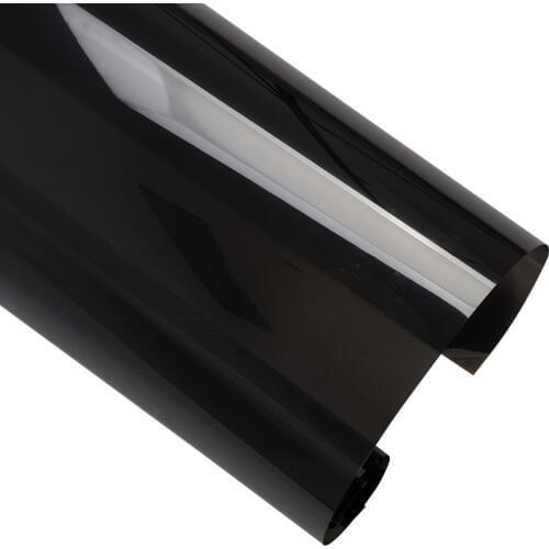 HOHOFILM 50cm*600cm Black 15% VLT Window Film 99% UV Proof Scratch Resistant Auto Car Home Office Window Sticker