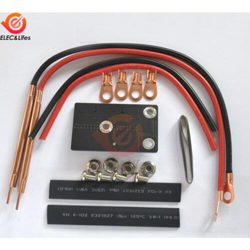 DC 12V 90-150A Spot Welder Machine Motherboard 4MOS Third Gear With Indicator Light Automatically Trigger DIY Accessories