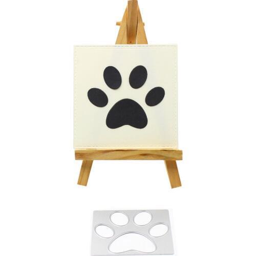 Dog Footprints Metal Cutting Dies Stencils for DIY Scrapbooking/photo album Decorative Embossing DIY Paper Cards
