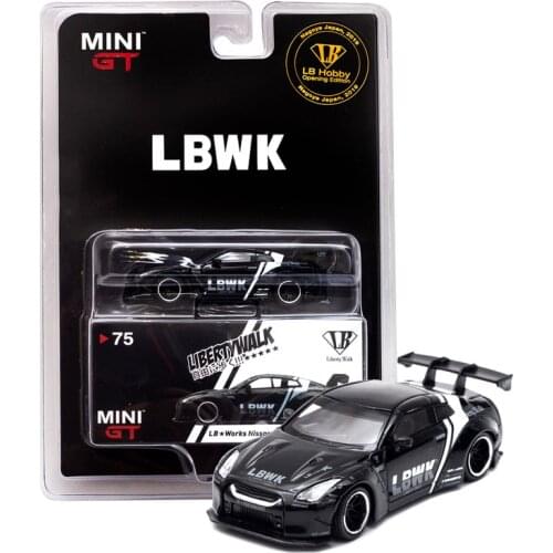 MINI GT 1/64 LBWK Lamborghini Nissan R35 JPS Porsche BMW Land Rover GULF Benz Berlin Bear 5 Limited collection alloy car models