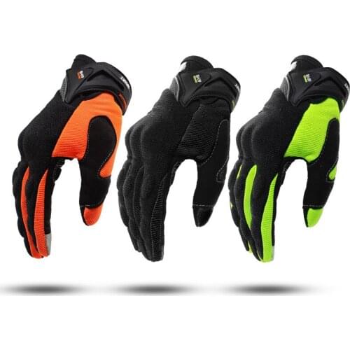 Motorcycle Gloves Green Motocross Racing gloves Full Finger Cycling guantes moto Motorbike Summer luvas da motocicleta