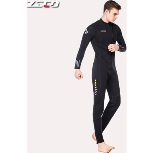 3MM Premium Neoprene Wetsuit For Men And Women Cold Proof Scuba Diving Suit One-piece Warmth Surfing Snorkeling Wetsuit 2021 New