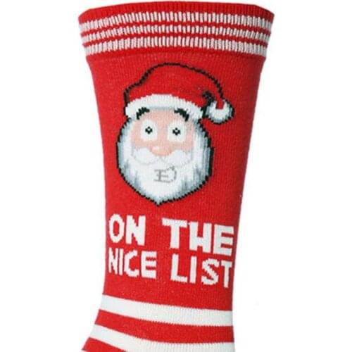 Sports Socks Mens, Ladies, Kids Novelty Christmas Socks Santa Gift Winter Warm Xmas Stocking Sportswear & Accessories