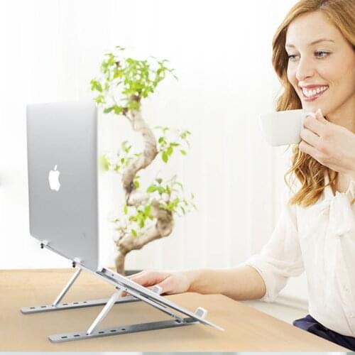 Portable laptop stand folding non-slip adjustable laptop stand for Macbook Pro Air iPad Pro Dell HP Notebook