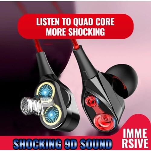 In-Ear Wired Earphone Headset Earbuds Bass Earphones For IPhone Samsung Huawei Xiaomi 3.5mm Sport Gaming Headset With Mic