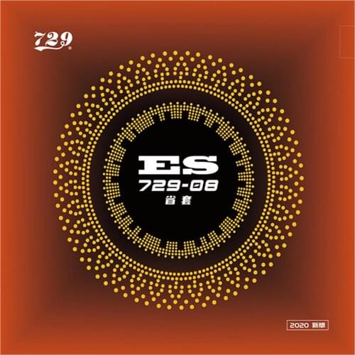 RITC 729 Friendship 729-08 ES Provincial Pips-in Table Tennis PingPong Rubber With Sponge