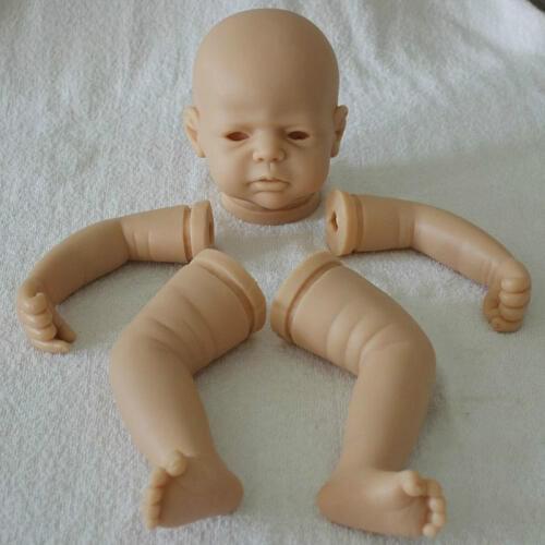 DIY Silicone Vinyl Reborn Baby Doll Mold Creative Lifelike Handmade Reborn Doll Kits Limbs and Head High-end Doll