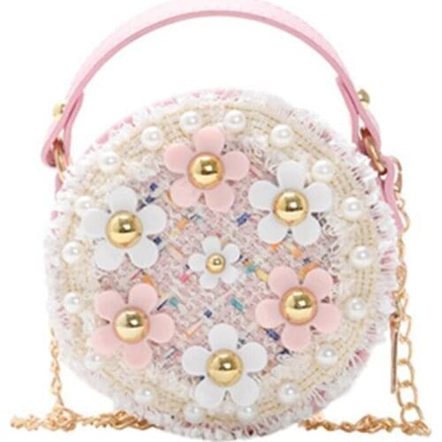 New Toddler Baby Bags Children Kids Girls Princess Shoulder Bag Handbag Solid Bowknot Princess Coin Purses