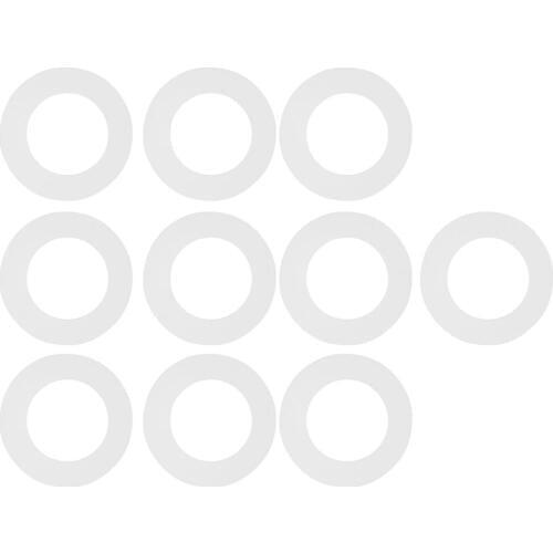 10x Universal Protective Collars Ring For 14 Oz Wax Heater Pot Warmer - Keeps wax warmer free from wax