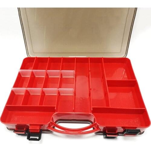Muiti-compartments Fishing Tool Box Large-capacity Storage Box Fishing Gear Accessories Waterproof Bait Box Tackle Trays