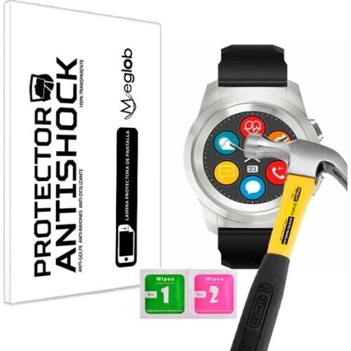 Screen protector Anti-Shock Anti-scratch Anti-Shatter compatible with MyKronoz ZeTime