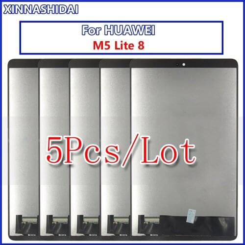 5PCS/LOT For Huawei Mediapad M5 Lite 8 2019 JDN2-W09 JDN2-AL00 JDN2-L09 LCD Display Touch Screen Digitizer Assembly