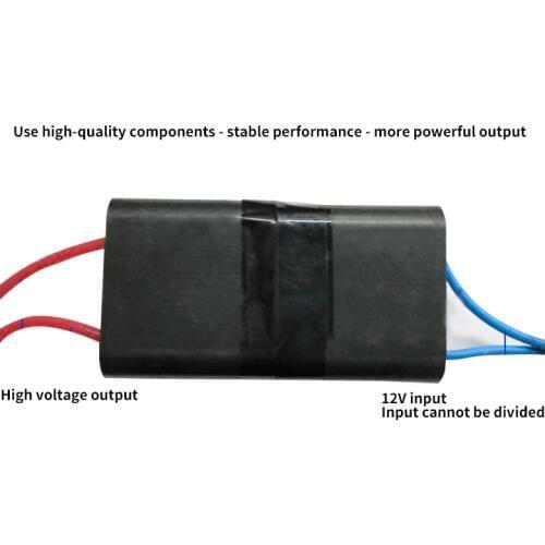 500KV 6-12V 0.5-1A DC Super Arc Ignition Coil Module High Voltage Transformer Inverter Ultra High Voltage Pulse Generator