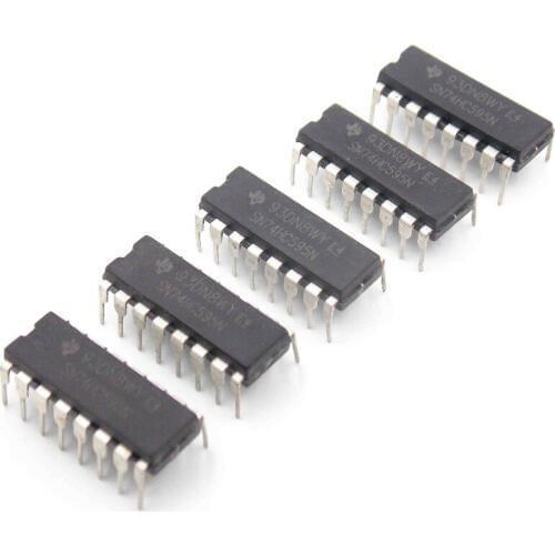 10 x 74HC595N M74HC595B1R 74HC595 8 Bit Shift Register DIP 16