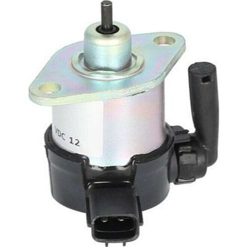12V Stop Solenoid 1C010-60010 1C010-60014 Fit for Kubota Tractor M6800 M8200 M9000