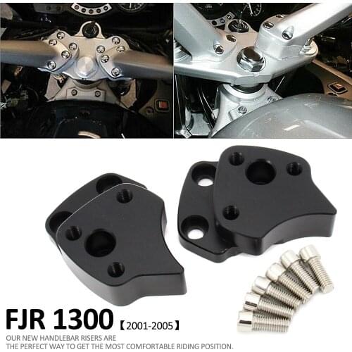 For Yamaha FJR1300 25mm Handlebar pad Handlebar RiserFJR 1300 High Quality Handle Bar Risers Motorcycle Accessories Parts