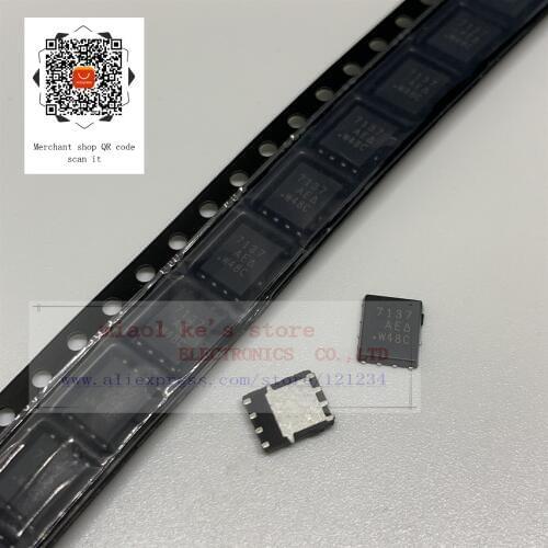 [5pcs-10pcs]100%New original: SI7137DP-T1-GE3 SI7137DP-T1 SI7137DP SI7137 7137 - MOSFET P-Channel 20V 60A PPAK SO-8