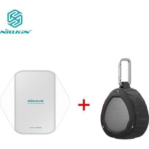 NILLKIN MagicCube Fast Edition qi wireless charger For Samsung Galaxy S10 Plus iphone 11 pro Max S1 Bluetooth Wireless Speaker