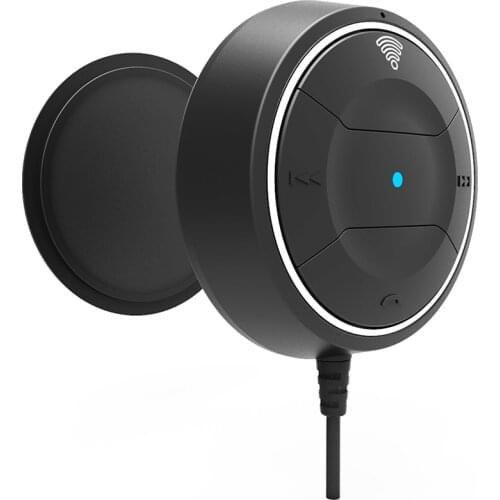 Newest Car Bluetooth Handsfree Calling Car Kit Wireless Audio Receiver Music MP3 Player Radio Adapter 3.5mm AUX Jack For Phones