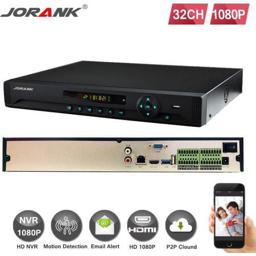 H.265 ONVIF HI3535 FULL HD 1080P CCTV NVR 24CH Surveillance Video Recorder 32CH 1080P NVR P2P Cloud 2SATA / 4 SATAPort