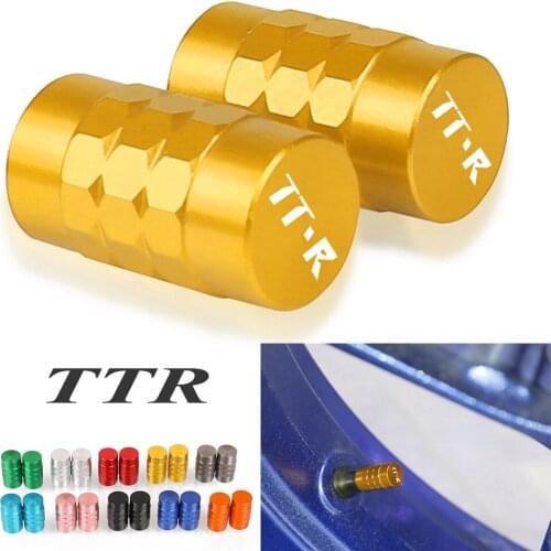 For YAMAHA TTR250 TTR 250 1993- 2010 2011 Motorcycle Wheel Tire Valve Caps Tyre Rim Stem Airdust Covers TTR600 TTR 600 1998-2002