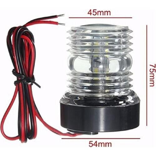 Marine Boat Green Stern Light 360 Degree All Around LED Achor Navigation Light