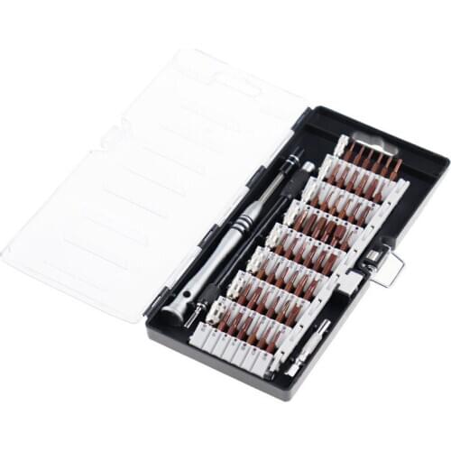 WEEKS 60-IN-1 Screwdriver Set Accurate Screwdriver Repair Tool Kit for Mobile Phone Tablet PC Magnetic Bit Set