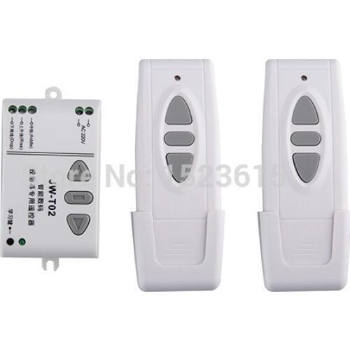 New AC220v wireless projection screen remote control switch projection curtain remote control switch electric door controller