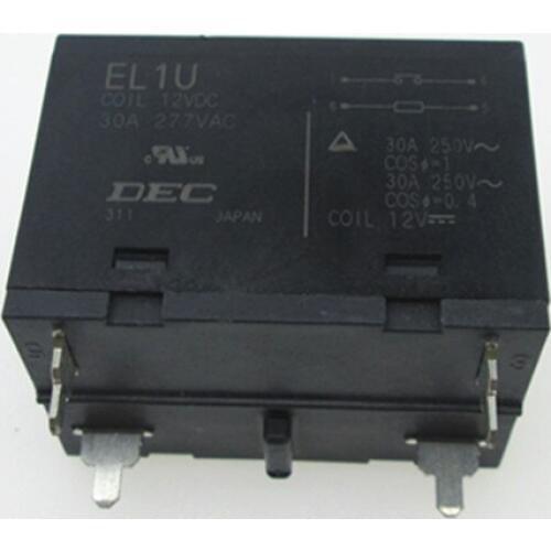 NEW Air conditioning compressor contactor 200V 240V relay EL1U 30A 250VAC 277VAC 200VAC-240VAC 4pin