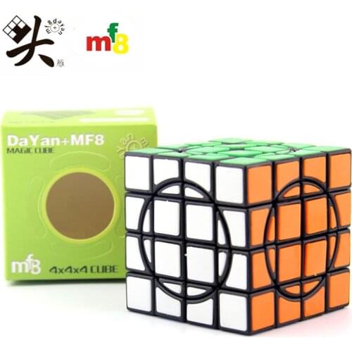 Original Dayan MF8 Crazy 4x4x4 Tile Speed Cubo magico Professional 6.6cm 4x4 magic Cube puzzle Educational toy for Kids Children