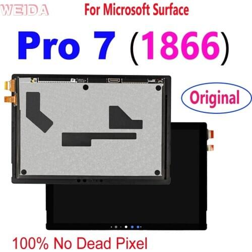 Original Pro 7 Lcd For Microsoft Surface Pro 7 1866 LCD Display Touch Screen Digitizer Assembly For Microsoft Surface Pro7 LCD