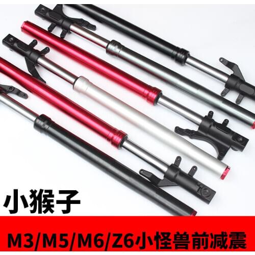 Motorcycle Front Forks Front Shock Absorbers Suspension 665mm 715mm For Monkey Bike Honda Msx M3 M5 M6 Electric Motorbike