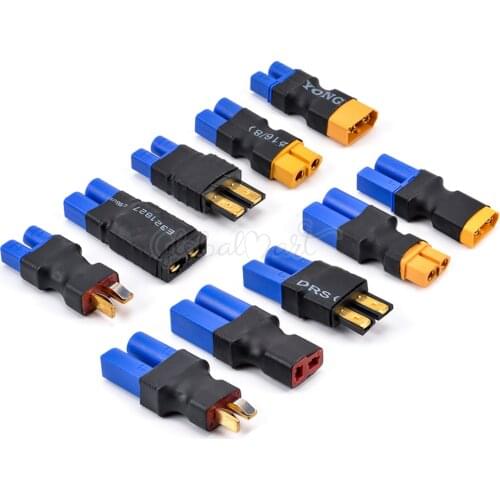 EC3 / EC5 Male Female to XT60 T-plug TRX Converter Adapter Plug For Lipo Battery RC Spare Parts