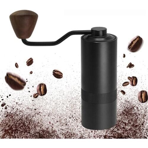 Manual Coffee grinder 15g Adjustable Aluminum Coffee mill Mini Portable Hand-cranked Coffee bean grinder Coffee milling machine
