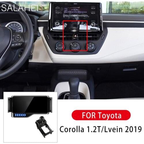High Quality Car Phone Auto Support Holder Air Vent Stand Mobile Phone Car Bracket For Toyota Callora Levin 19 Car Goods