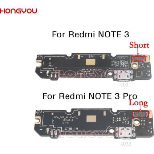 USB Charge Dock Board Charging Socket Jack Port Plug Connector Flex Cable For Xiaomi Redmi NOTE 3 Pro
