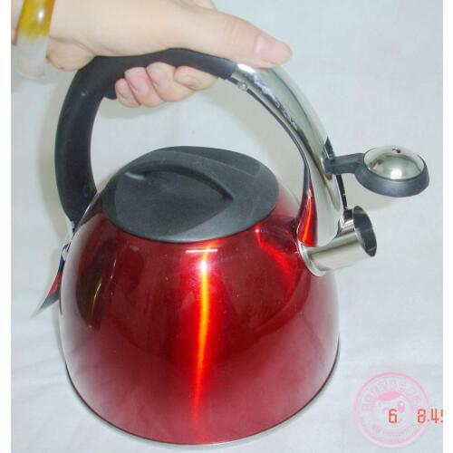 0 Stainless steel sounds kettle multicolour 2.5l stainless steel water bottle kettle multicolour pot red