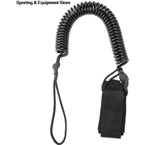 1pc 10 Feet Coiled Surfboard Leash Surfing Stand UP Paddle Board Ankle Leash Sup Board Foot Leg Rope Surfboard Raft Kayak Rope