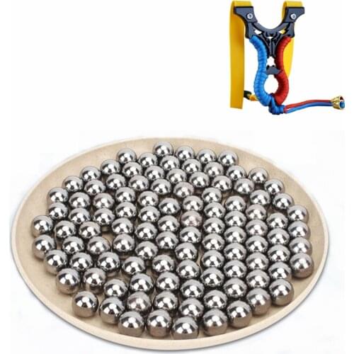 300pcs/lot 5mm 6mm 7mm 8mm 9mm 10mm 11mm pocket shot outdoor Hunting Slingshot Pinball Stainless ammo Steel Balls For Shooting