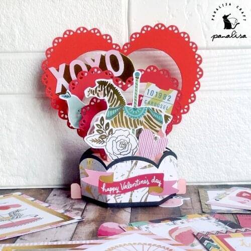 Panalisacraft 3D pop up Base Metal Cutting Dies Stencils for DIY Scrapbooking/photo album Decorative Embossing DIY Paper Cards