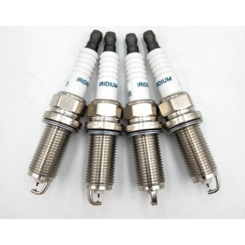 4pcs/lot 90919-01243 FK16HR11 Iridium Spark Plug For Toyota Corolla Vitz Ractis Auris