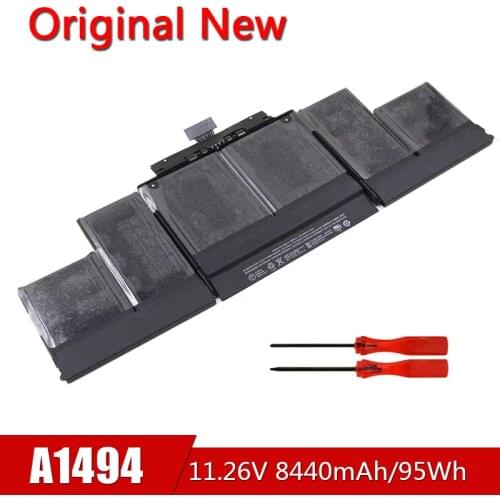 A1494 New Original Laptop Battery For APPLE MacBook Pro 15" Retina Display A1398 Late 2013 & Mid 2014 ME293 ME294
