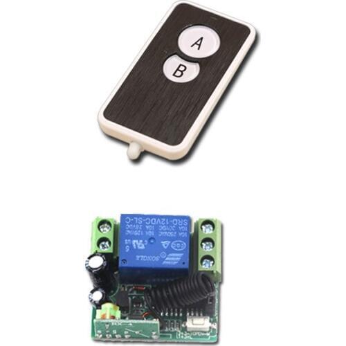 Household Smart Home DC12V Mini 315/433mhz 1CH Wireless RF Remote Control Instantaneous Switch Transmitter+Receiver Hot Sales